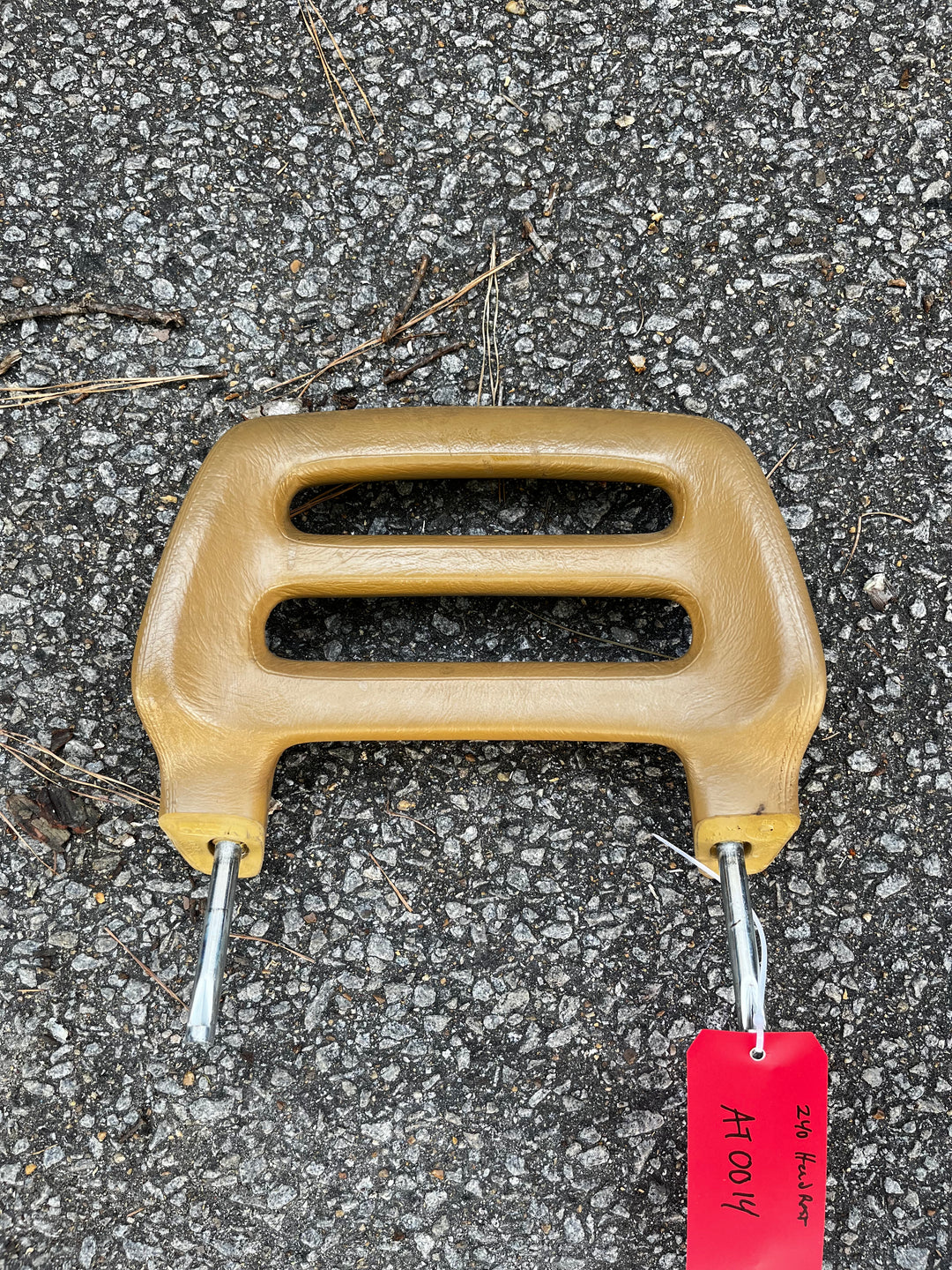 Volvo 240 Tan Head Rest 86-93 Used