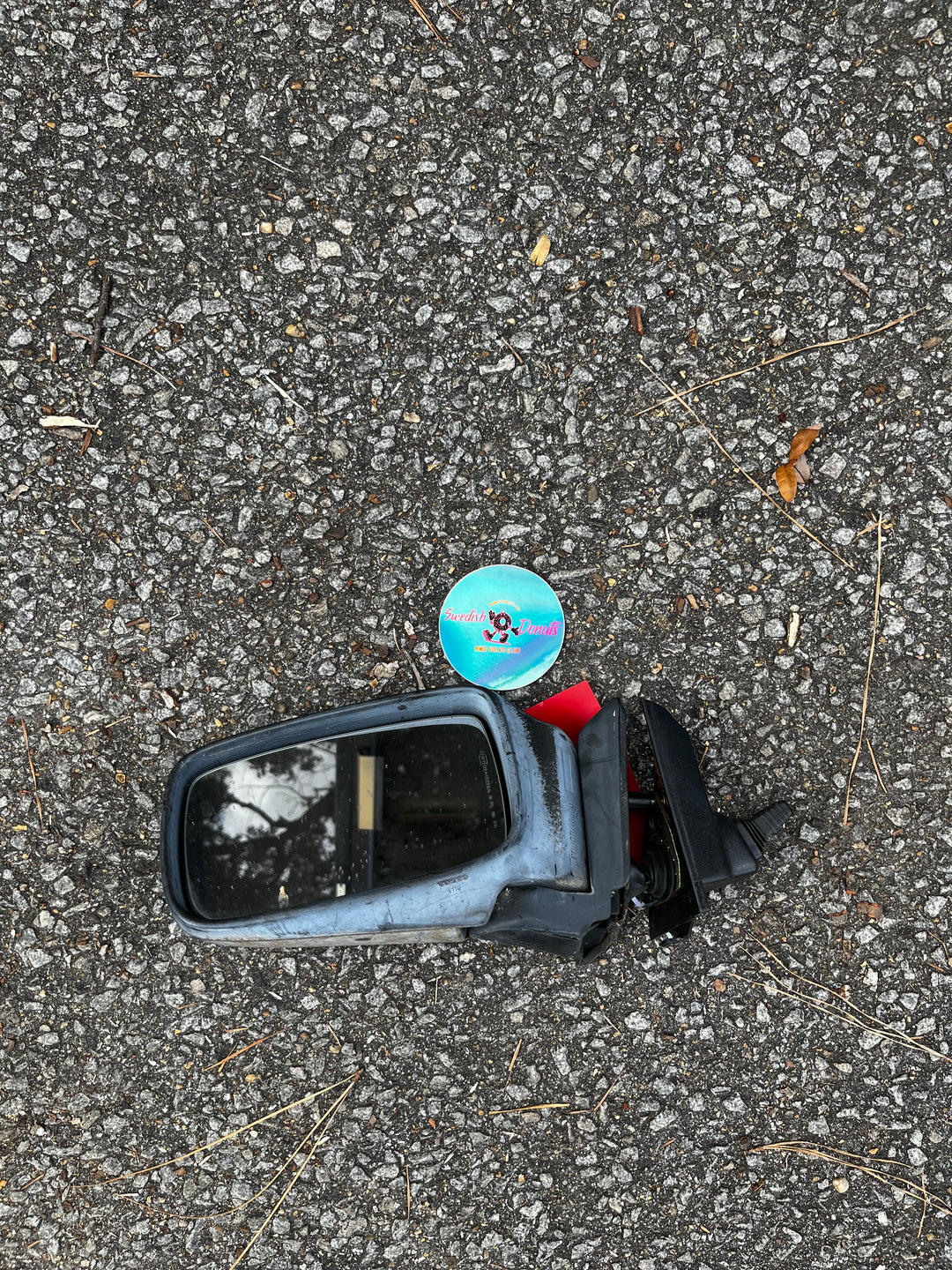 Volvo 240 Manual Driver Mirror Used