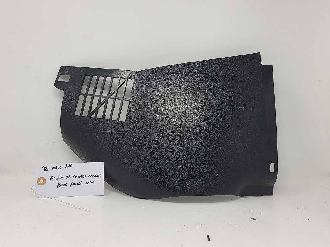 Volvo 240 Kick Panel Trim Blue