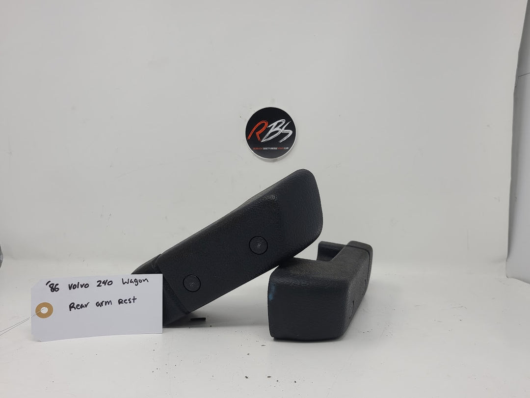 Volvo 240 Rear Arm Rest Set Blue