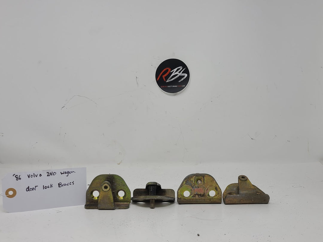 Volvo 1986 240 Door Lock Braces