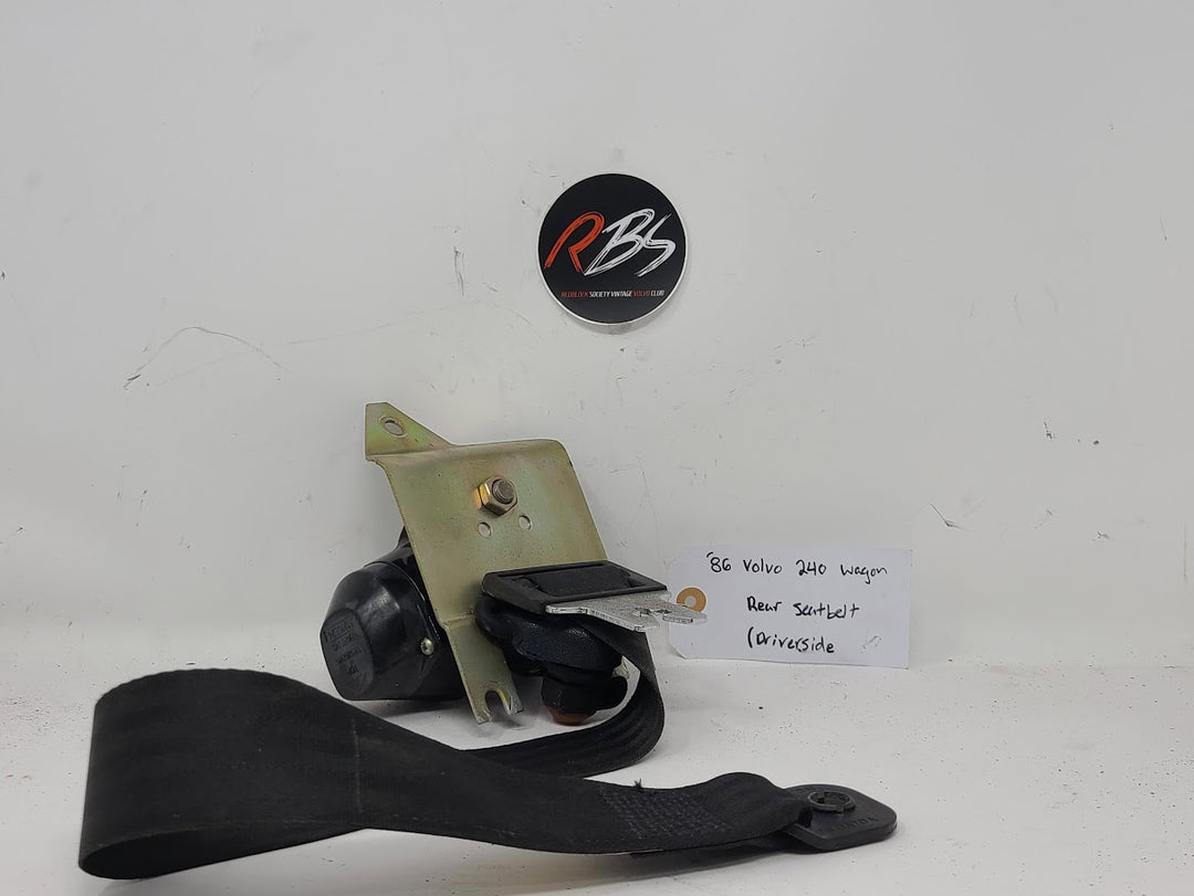 Volvo 1986 240 Rear Seatbelt (Driver Side)
