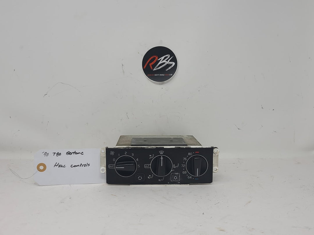 Volvo 1990 780 Hvac Controls
