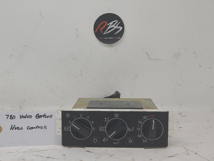 VOLVO 780 1989 A/C TEMPERATURE CLIMATE HVAC CONTROL UNIT #2