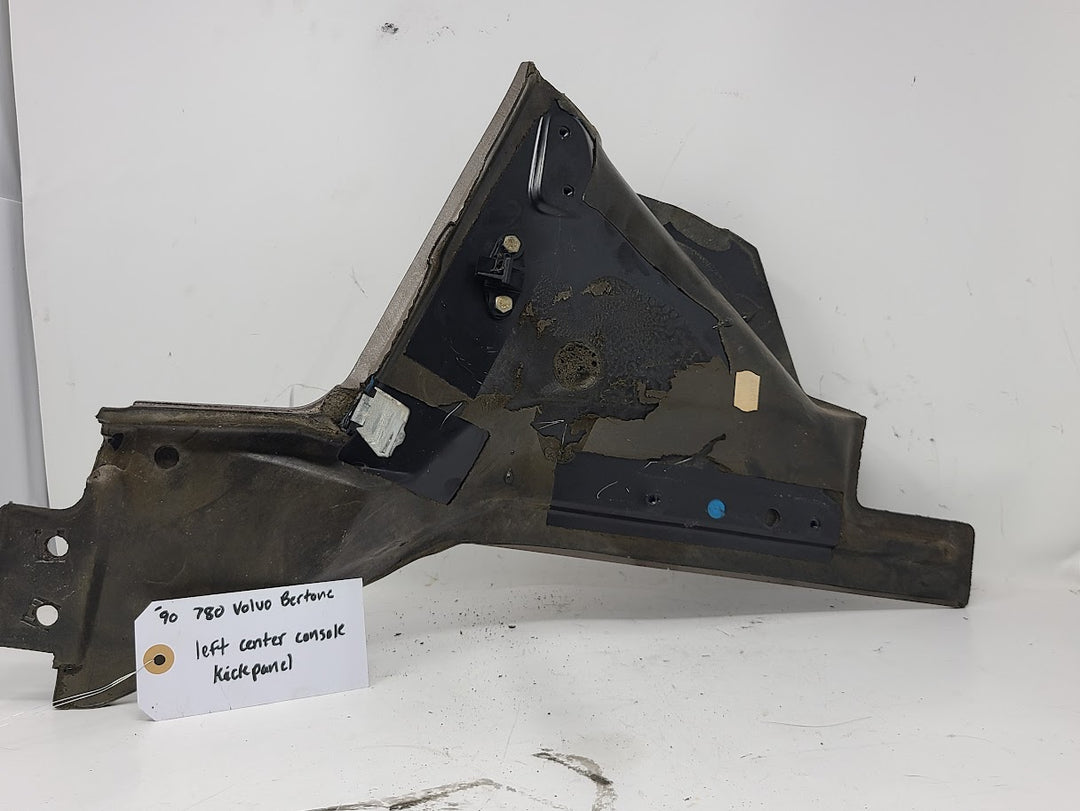 Volvo 1990 780 Left Center Console Kick Panel