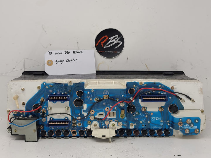 Volvo 1989 780 Gauge Cluster