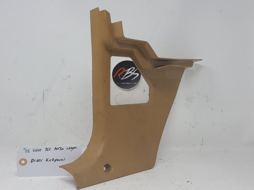 Volvo 1988 760 Turbo Driver Kickpanel