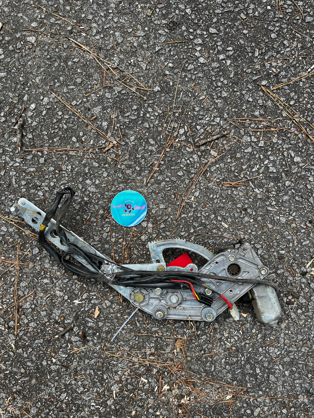 Volvo 240 Rear Passenger Power Window Regulator Used