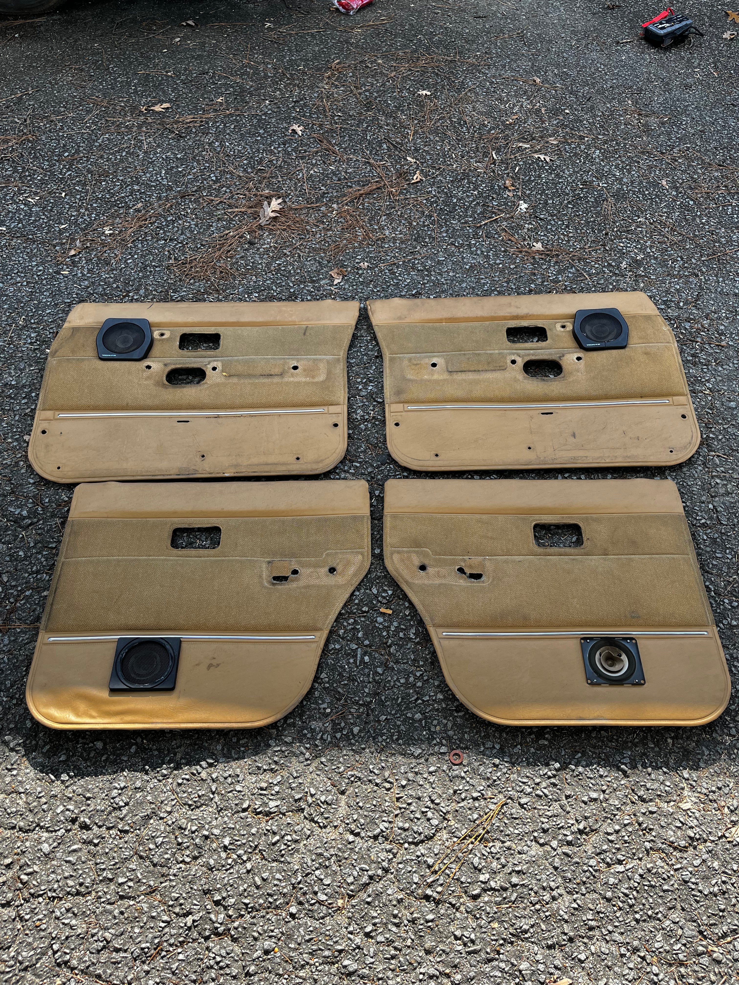 Volvo 240 clearance door cards