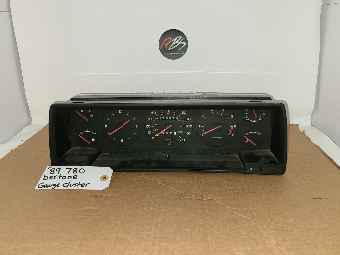 Volvo 1989 780 Bertone Gauge Cluster