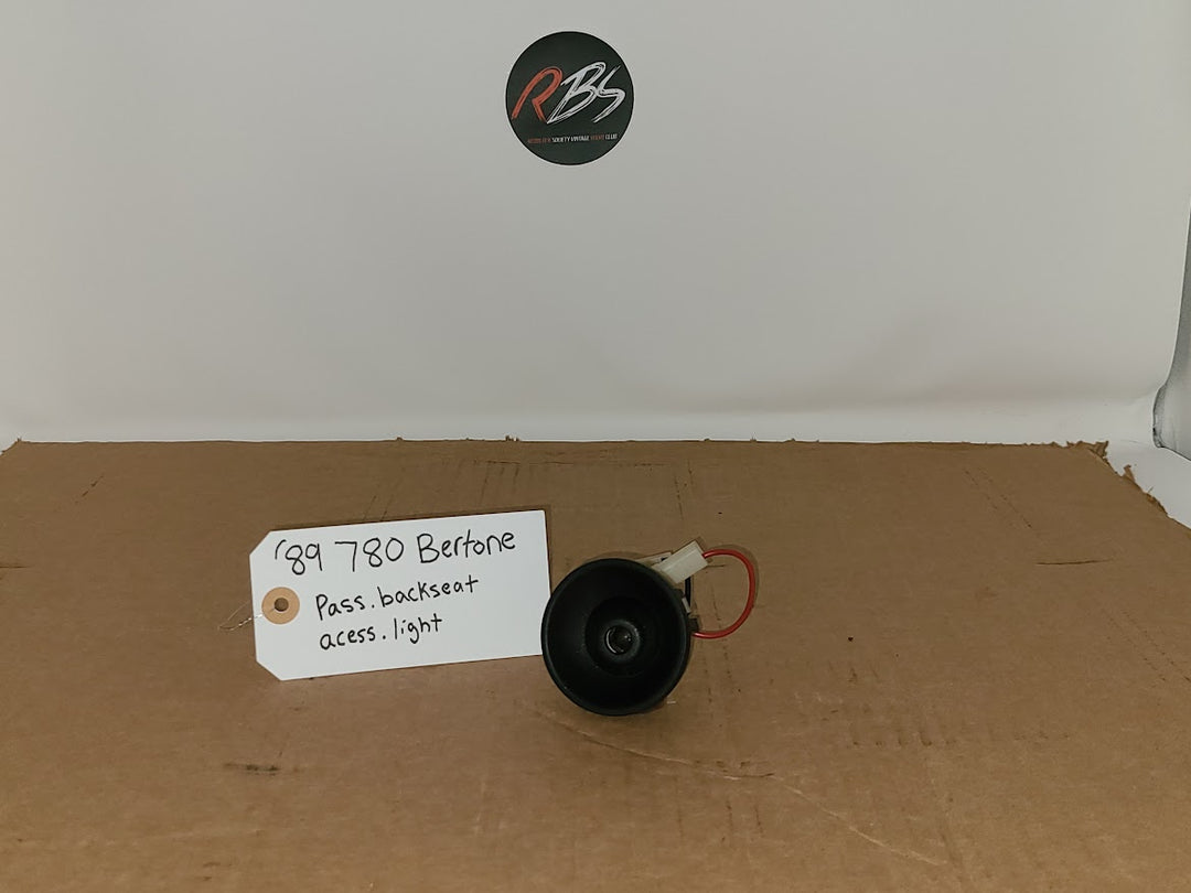 Volvo 1989 780 Bertone Passenger Backseat Light