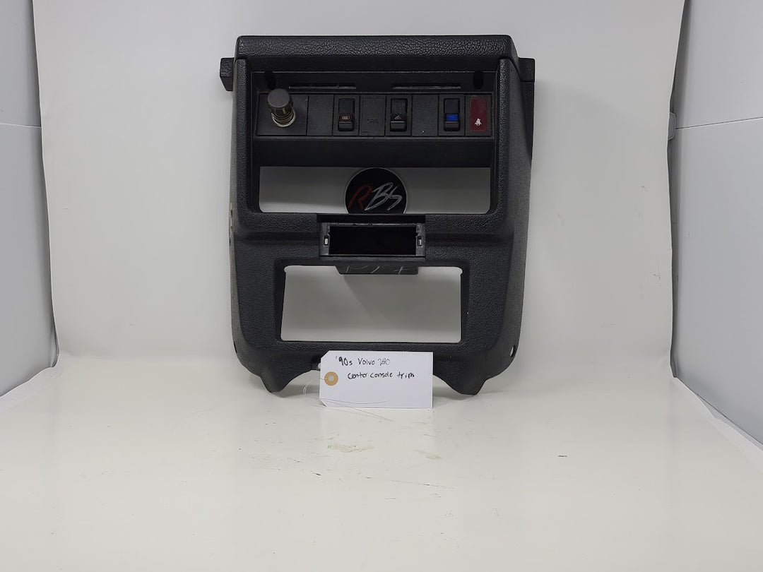 Volvo 240 Center Console Black