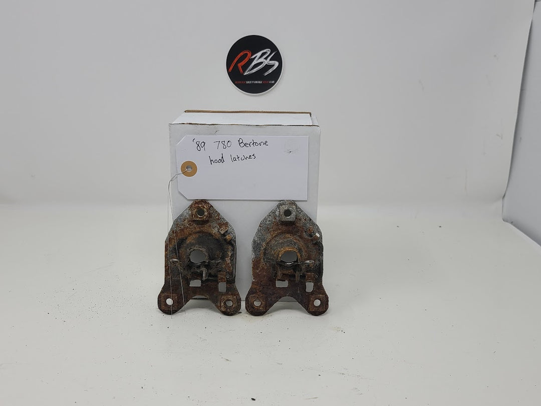 Volvo 1989 780 Bertone Hood Latches