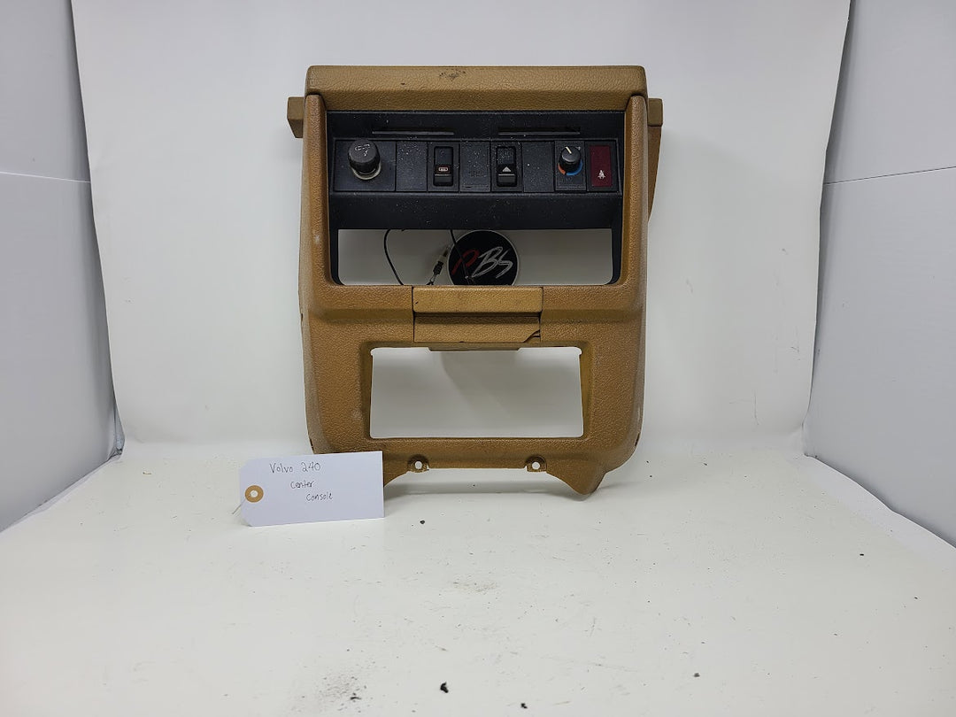 Volvo 240 Center Console Tan