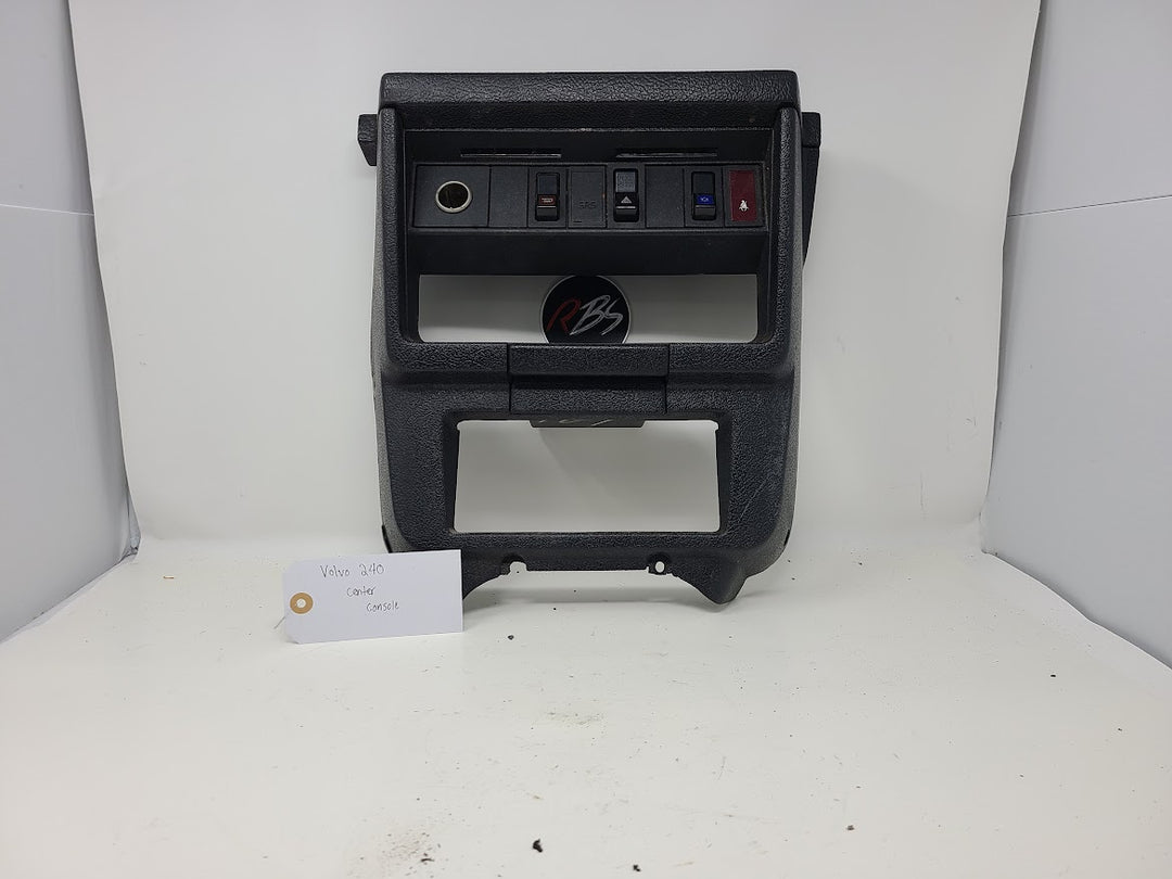 Volvo 240 Center Console Black 2