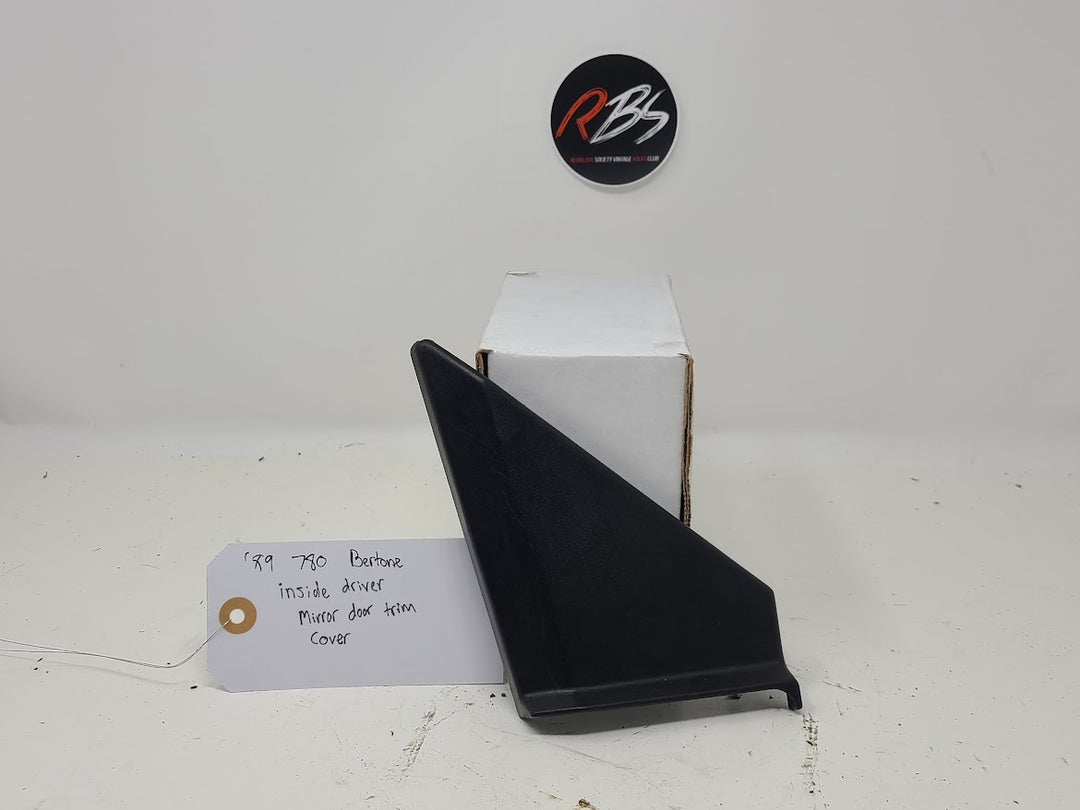 Volvo 1989 780 Bertone Inside Driver Mirror Door Trim Cover