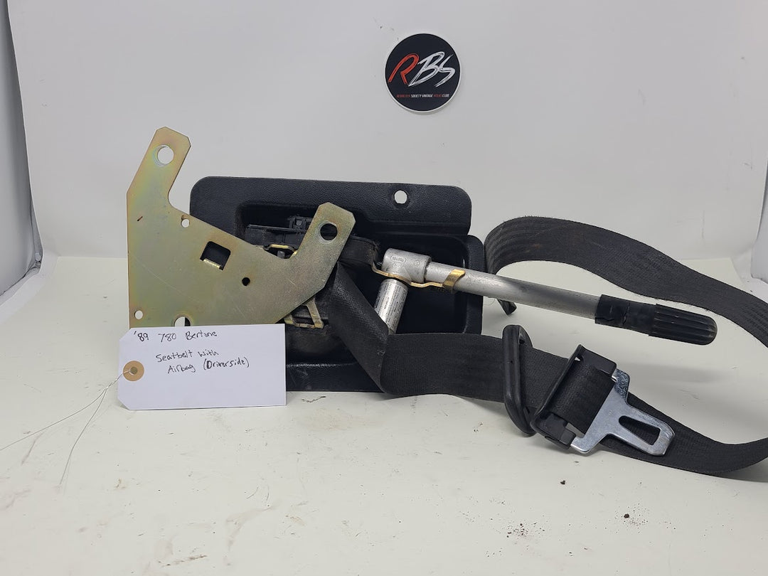 Volvo 1989 780 Bertone Seatbelt With Air (Driver Side)