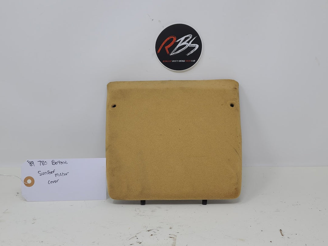 Volvo 780 Bertone Sunroof Motor Cover