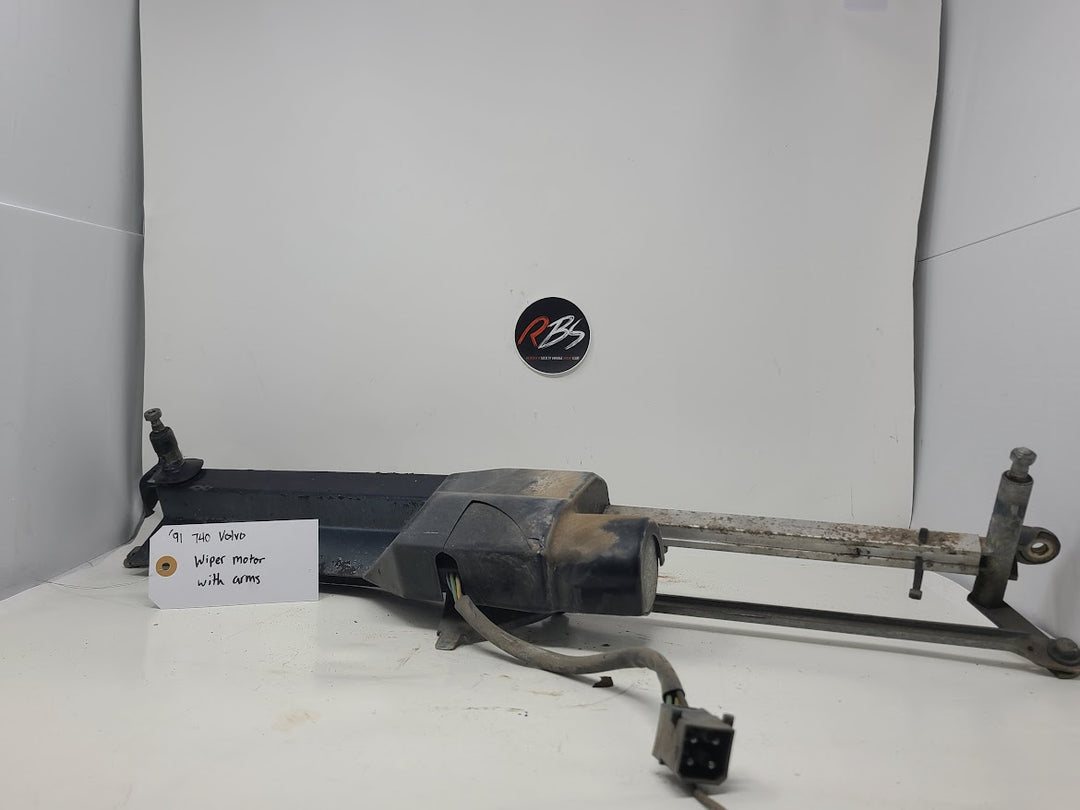 Volvo 1991 740 Wiper Motor With Arms