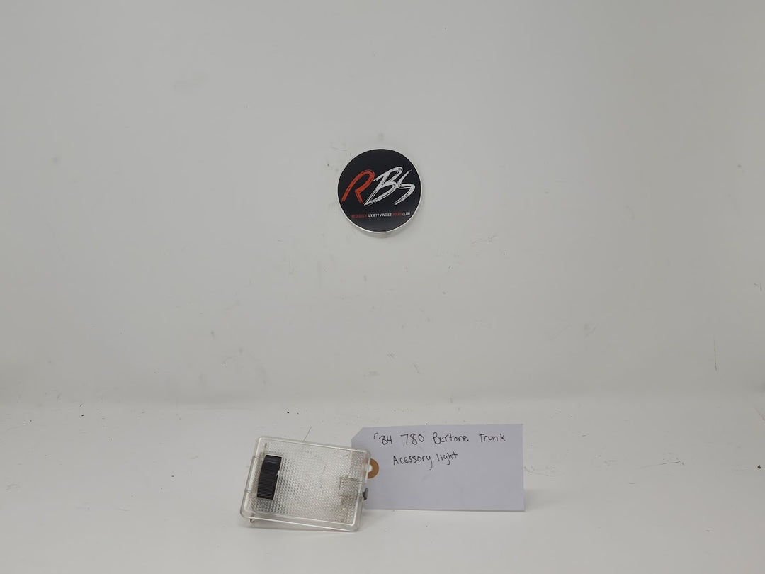Volvo 1984 780 Bertone Trunk Accessory Light
