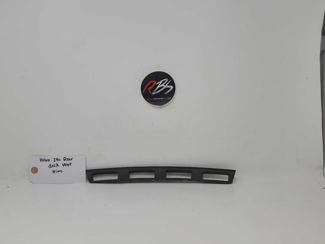 Volvo 240 Rear Deck Vent Trim