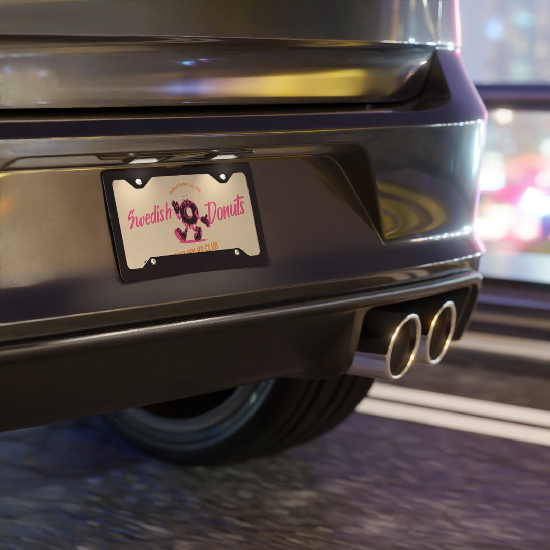 Swedish Donut Vanity Plate 3