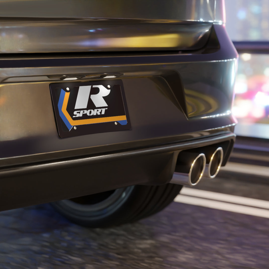 R Sport Black Plate