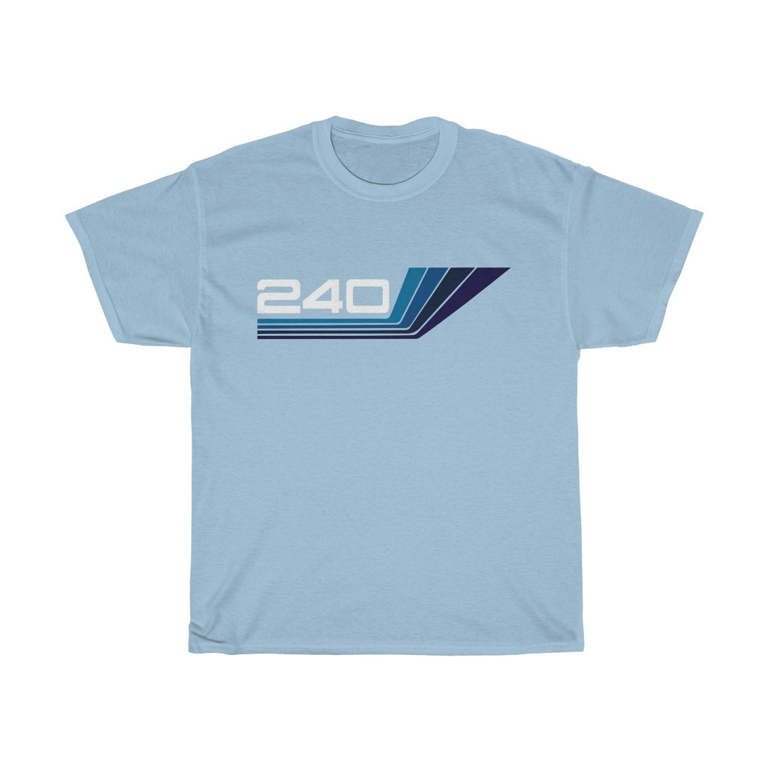 "240 Nordica" Black T-Shirt