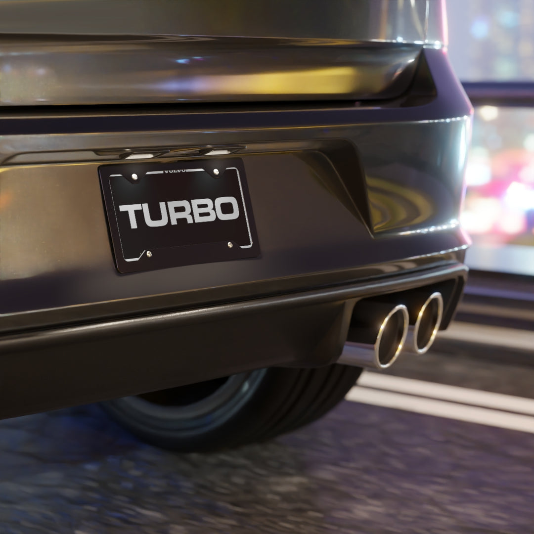 Turbo Showroom Plate