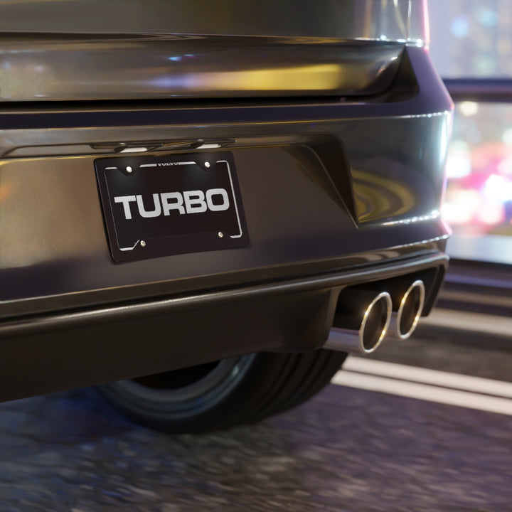 Turbo Showroom Plate