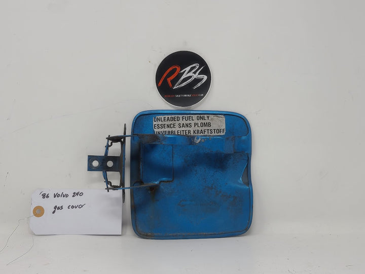 Volvo 1986 240 Gas Cover Blue