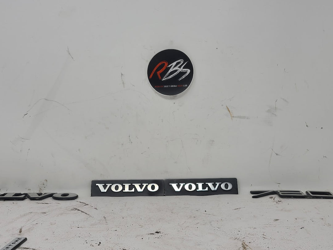 Volvo 1990 780 Bertone Full Badge Set