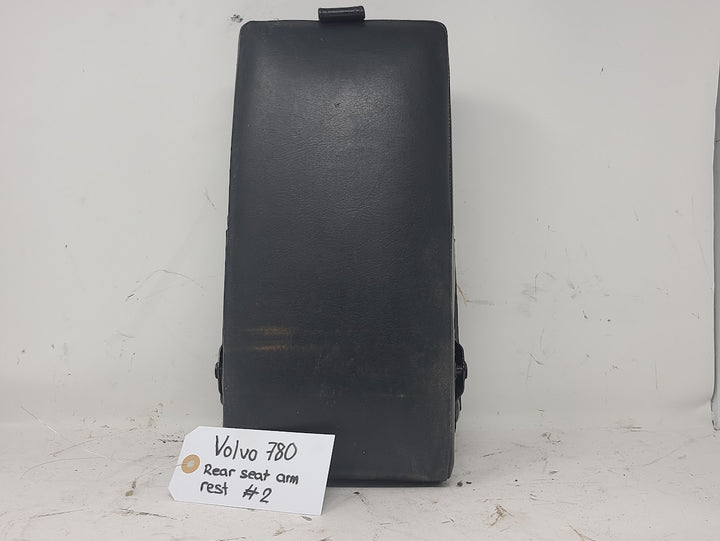 Volvo 780 Rear Seat Arm Rest Black