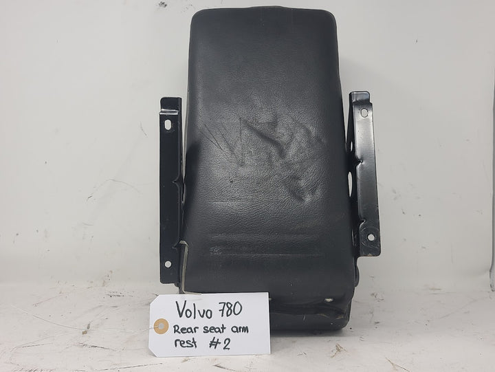 Volvo 780 Rear Seat Arm Rest Black