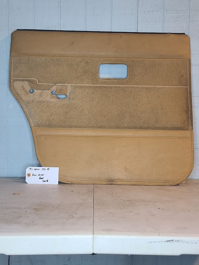 Volvo 1993 240 DL front and rear Door cards