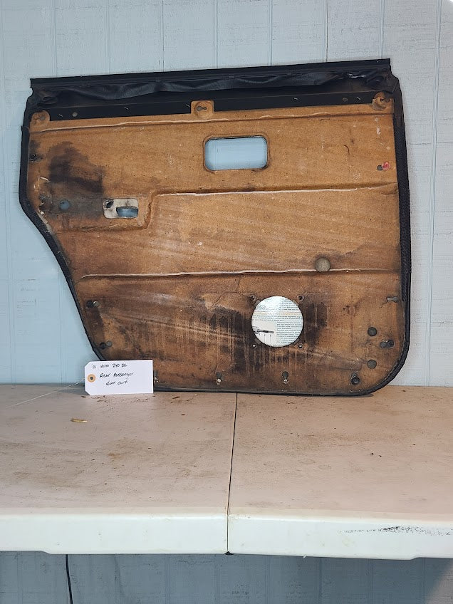 Volvo 1991 240 DL front and rear door card