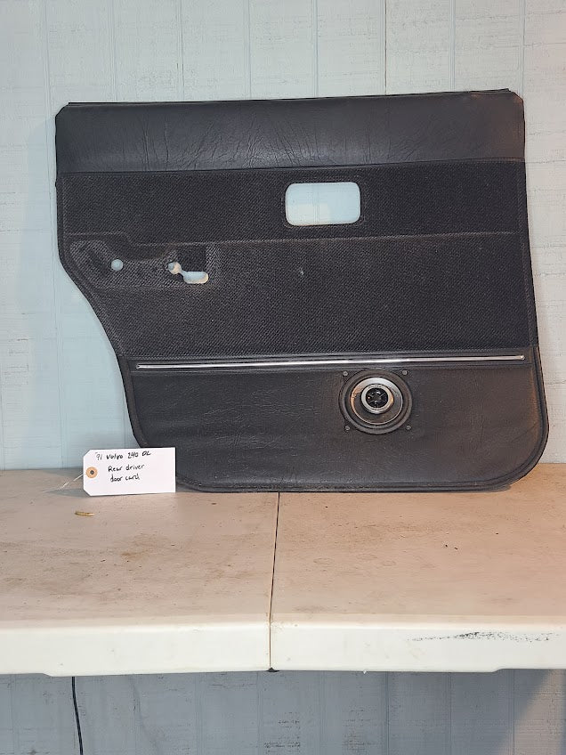 Volvo 1991 240 DL front and rear door card