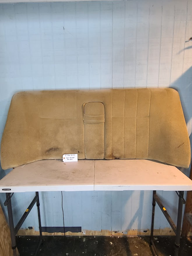 Volvo 1993 240 DL Rear Top Half Tan Seats