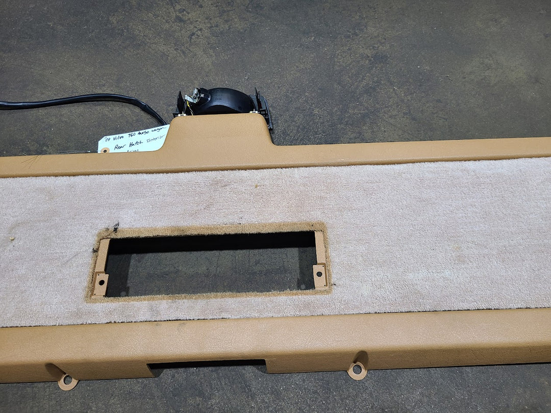 Volvo 1989 760 Turbo Rear Hatch Interior Trim