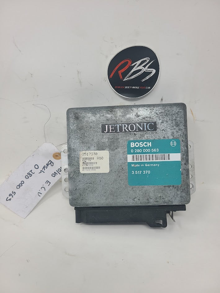 89-92 VOLVO 940 740 TURBO ECM ECU PCM 0 280 000 563 BOSCH
