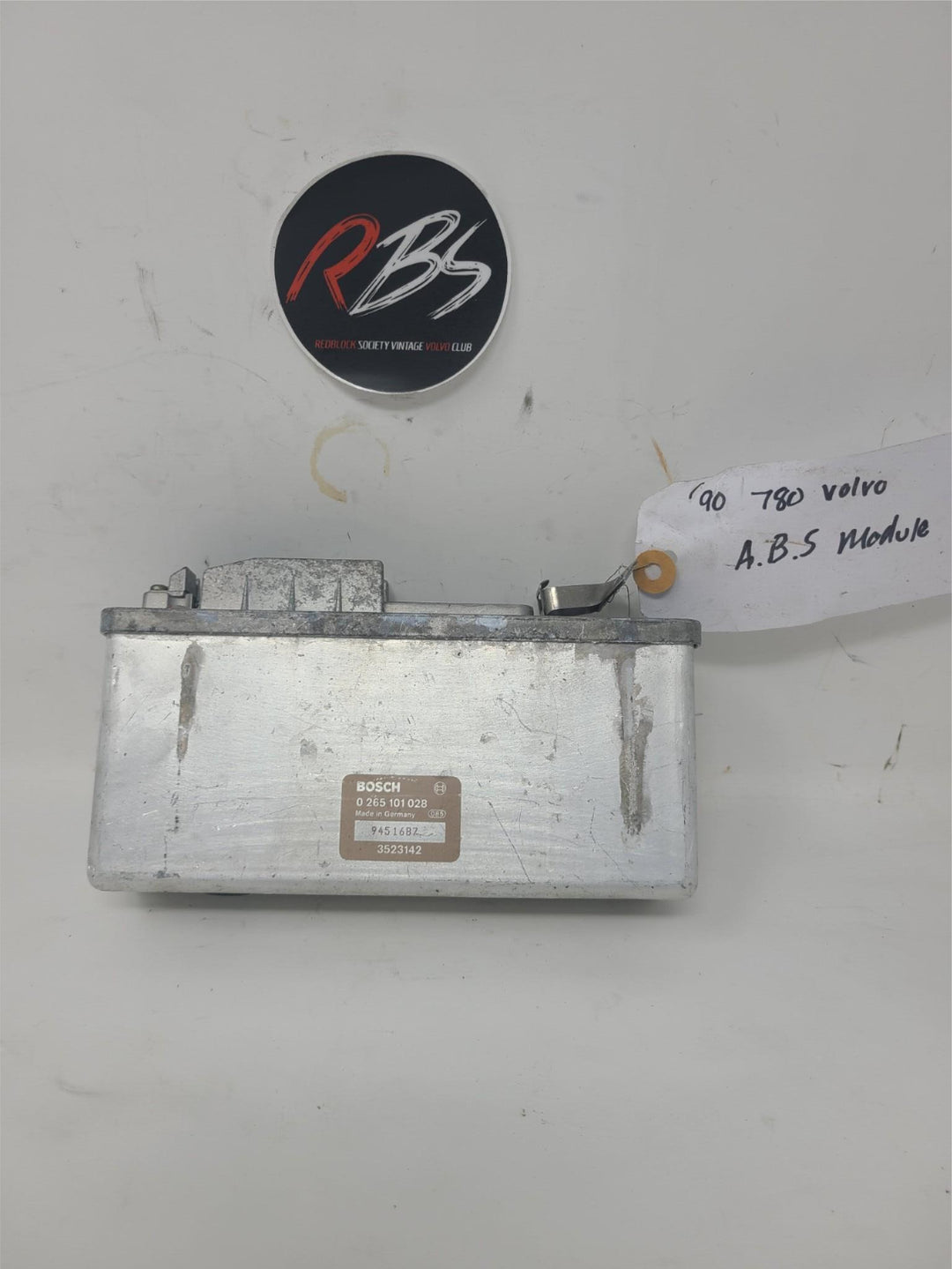 BOSCH ABS Control Module ECU For 90 VOLVO 780 2.3L Anti Lock Brake 0 265 101 028