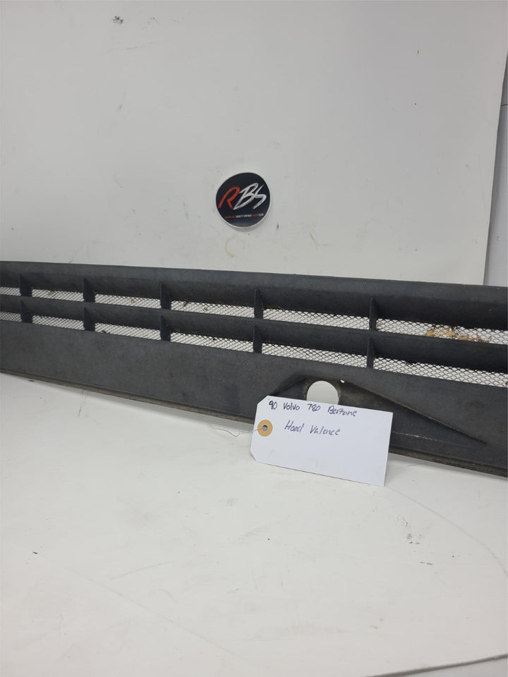 Front Hood Valance Cowl Grille Panel for VOLVO 780 Bertone 1990