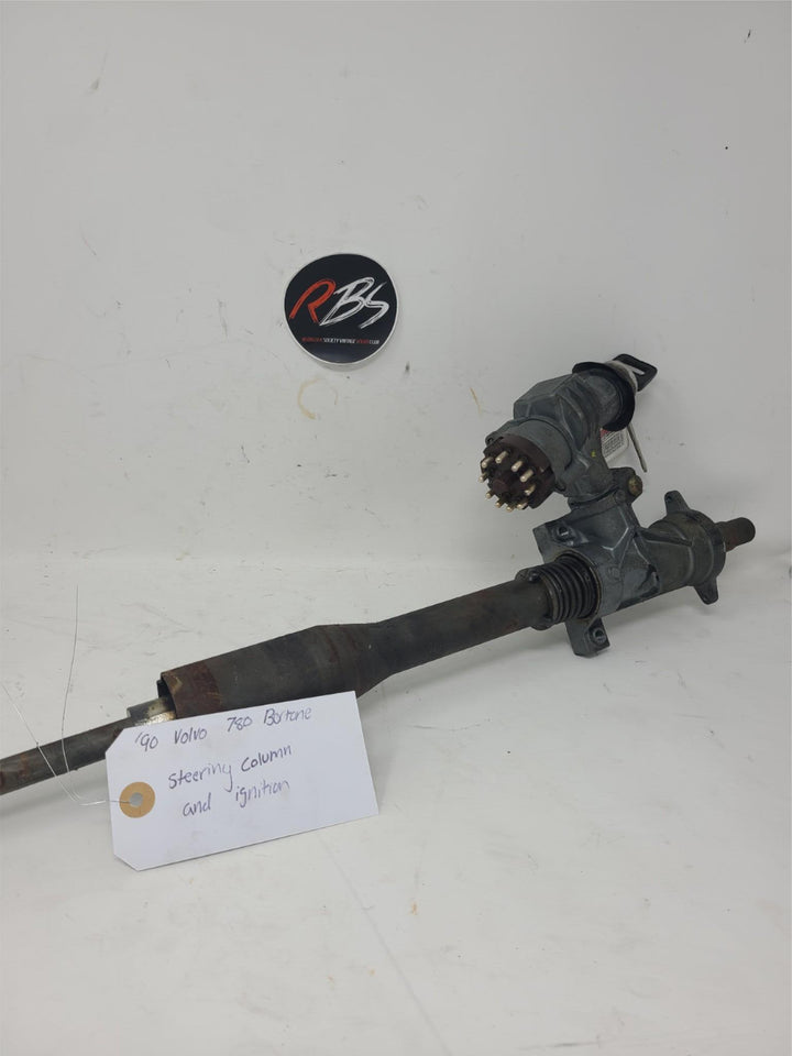 OEM Volvo 1309657 Steering Column with Ignition Lock & Key 780 Bertone 1990