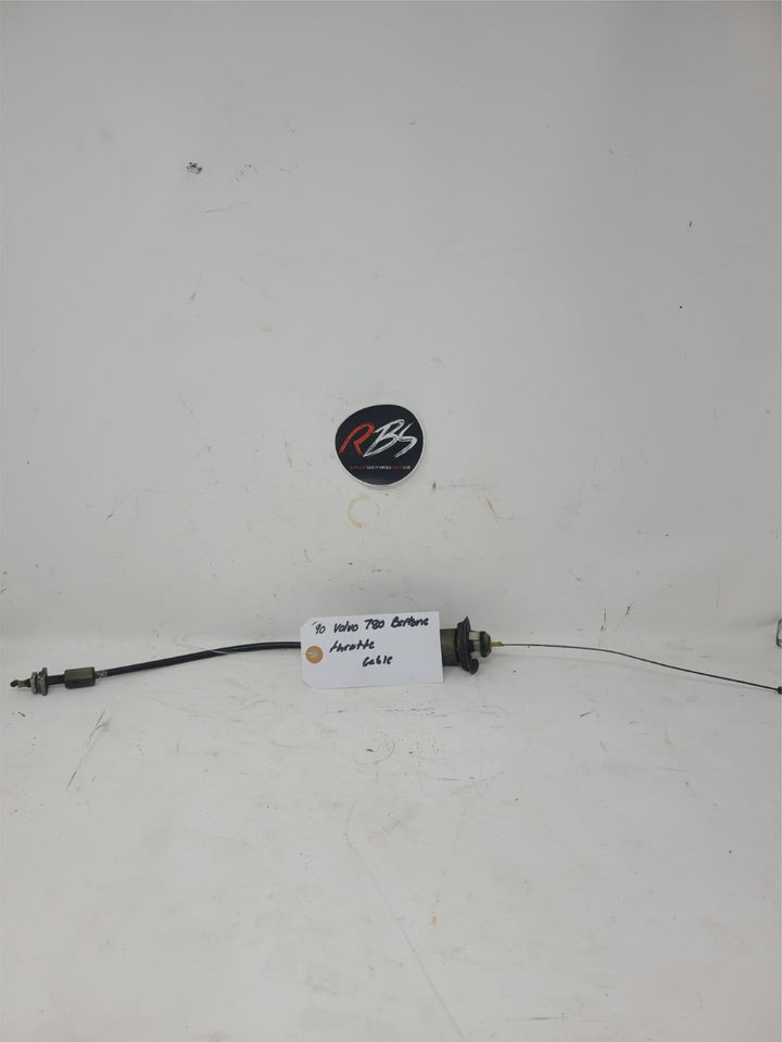 Volvo 780 Bertone Throttle Cable 1990 OEM Gas Accelerator Control Wire