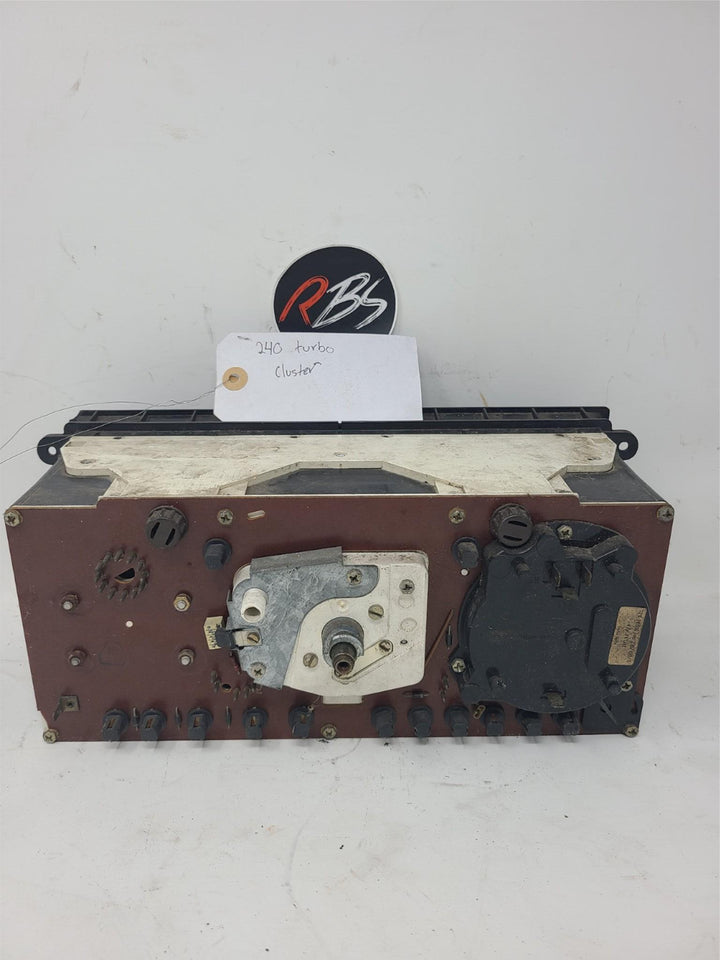 Volvo 240 Turbo Gauge Cluster Instrument Panel OEM 1981–1983