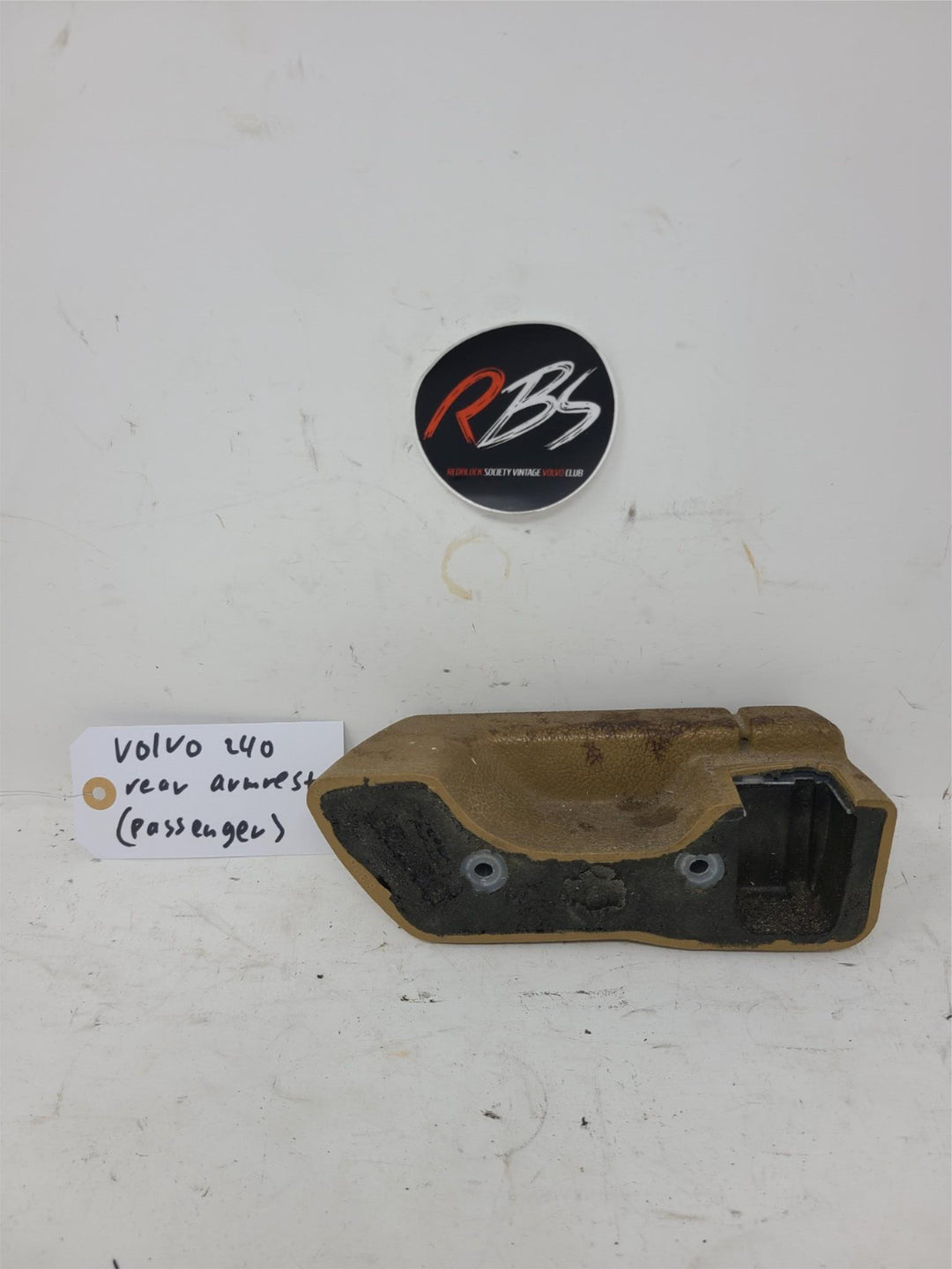 Volvo 240 Rear Door Armrest b Passenger Side OEM Interior Pull Handle