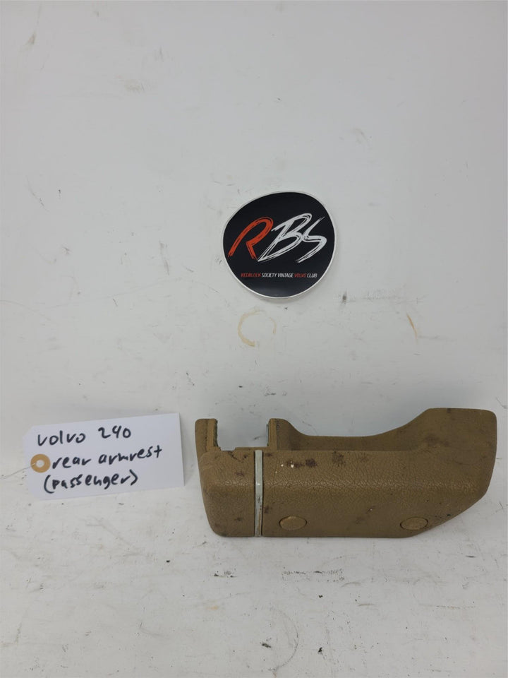 Volvo 240 Rear Door Armrest b Passenger Side OEM Interior Pull Handle
