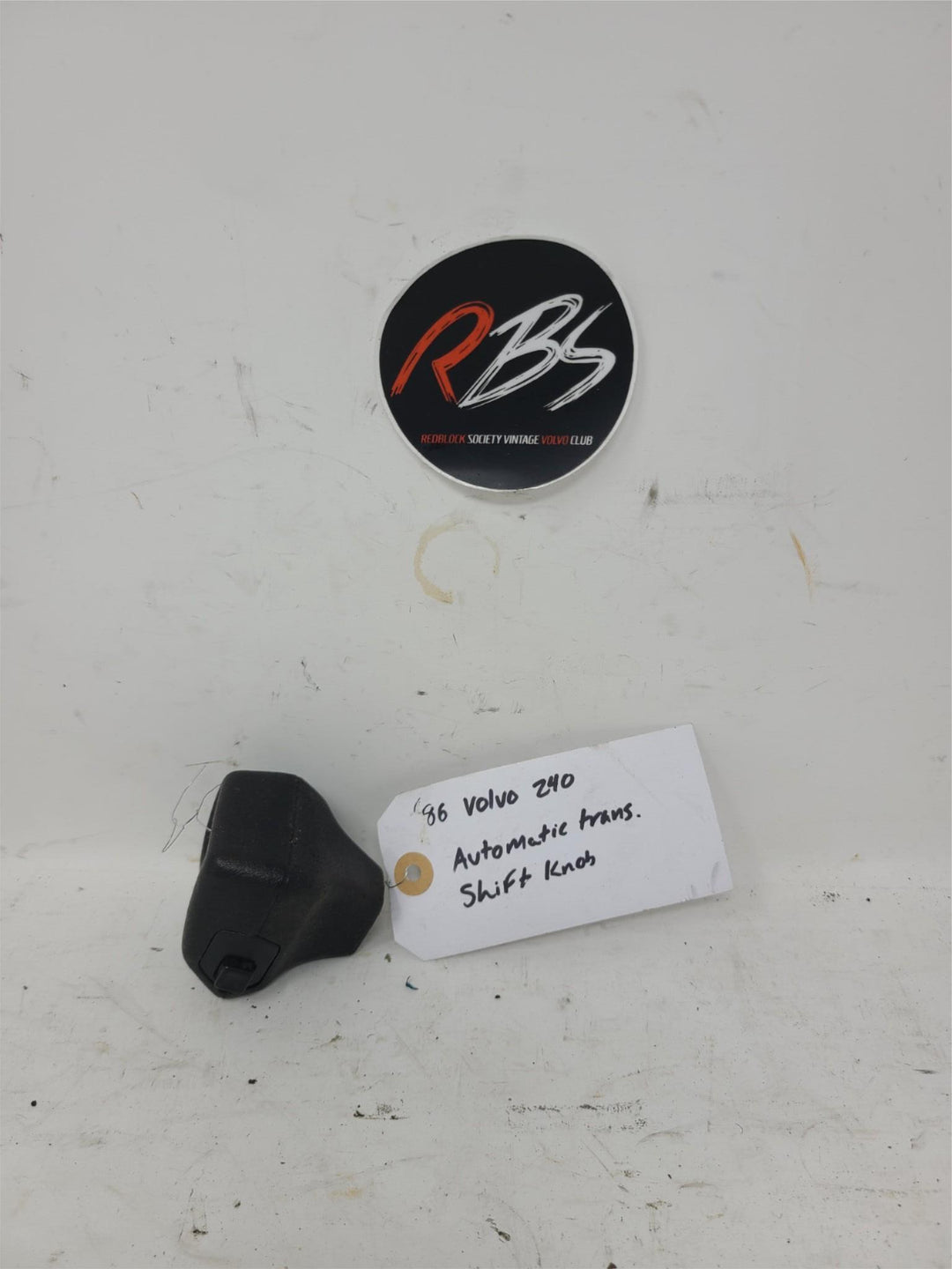 Volvo 240 Automatic Transmission Shift Knob OEM 1986 Gear Selector Handle