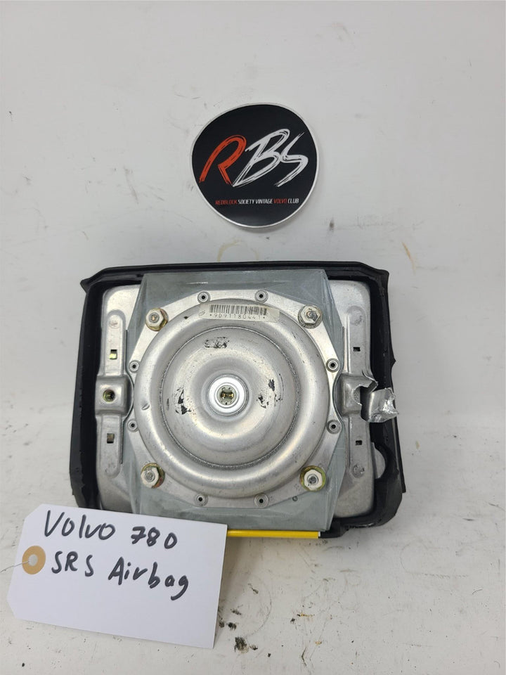 Volvo 780 SRS Airbag Module OEM Steering Wheel Driver Side 1988–1991 Black