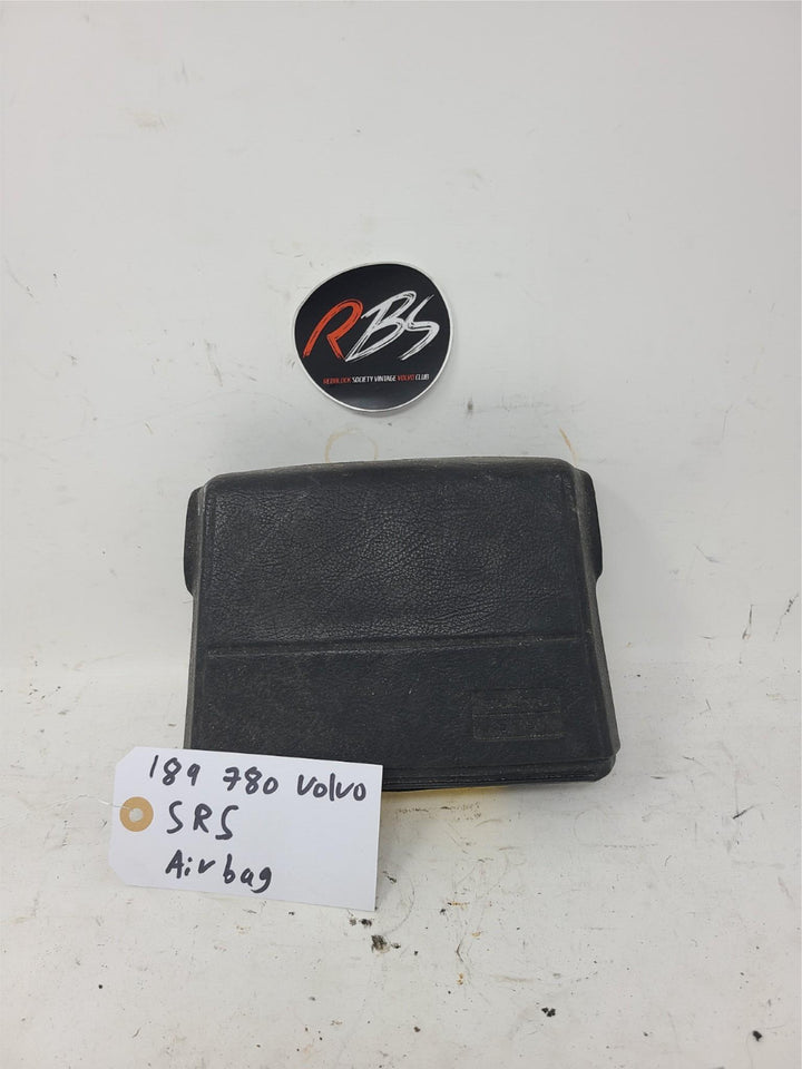 Volvo 780 SRS Airbag Module OEM Driver Steering Wheel 1988–1991 Black